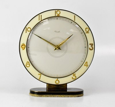 Lot 117 - A mid-20th century Kienzle mantel clock, the...