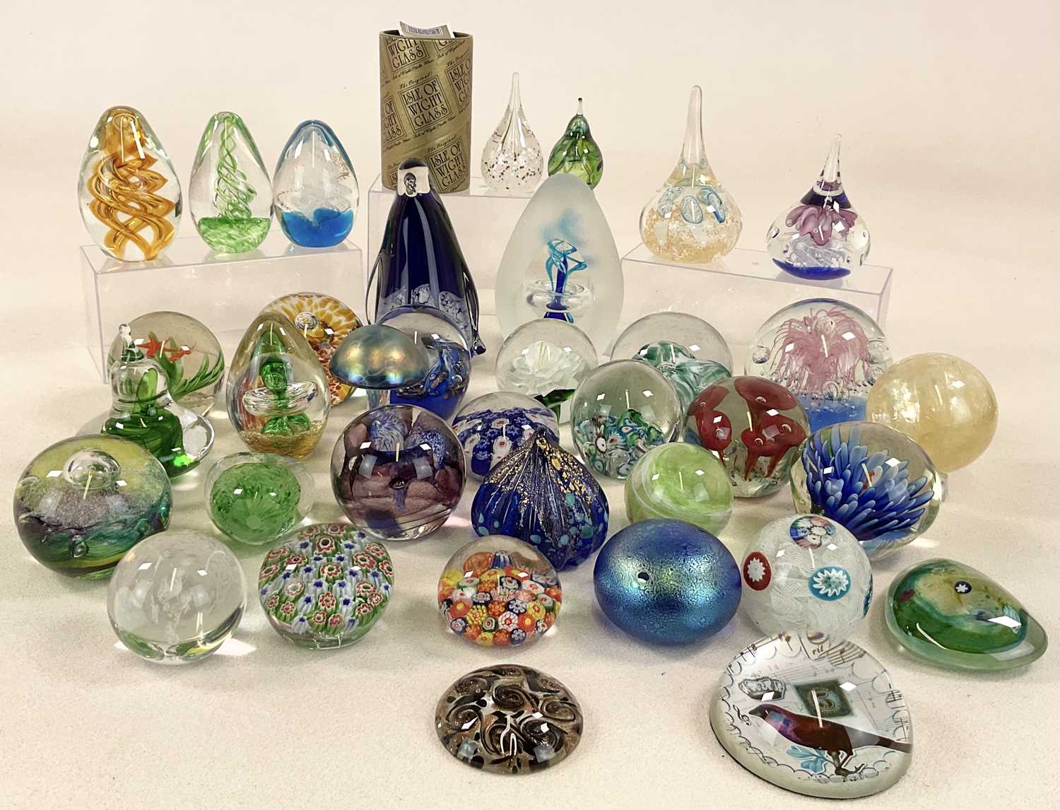 Paperweight Collectables Lot 235 - A large collection of paperweights including
