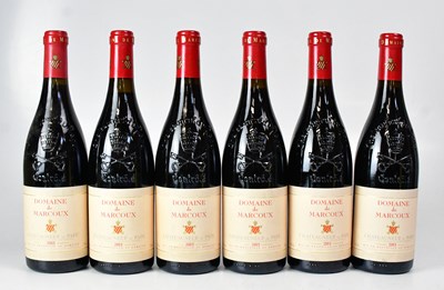 Lot 811 - DOMAINE DE MARCOUX; six bottles of 2003...