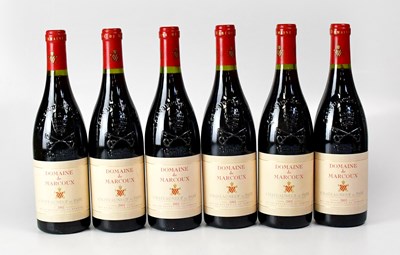 Lot 810 - DOMAINE DE MARCOUX; six bottles of 2002...