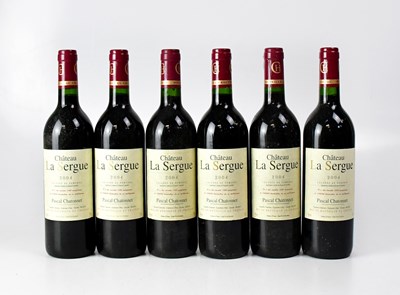 Lot 807 - CHÂTEAU LA SERGUE; twelve bottles of 2004...