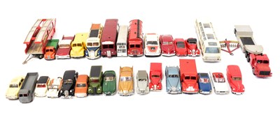 Lot 262 - DINKY; a collection of diecast model vehicles,...