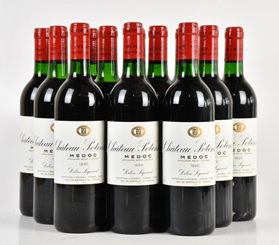 Lot 733 - RED WINE; twelve bottles Chateau Potensac...