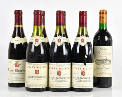 Lot 767 - RED WINE; eight bottles of mixed red wine...