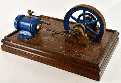 Lot 1025 - A scratch built live steam single piston...