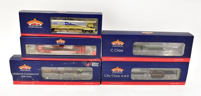 Lot 509 - BACHMANN; five boxed model railway items,...