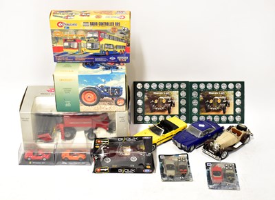 Lot 440 - Various diecast and plastic model vehicles...