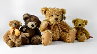 Lot 347 - RUSS; four teddy bears, comprising 'The...