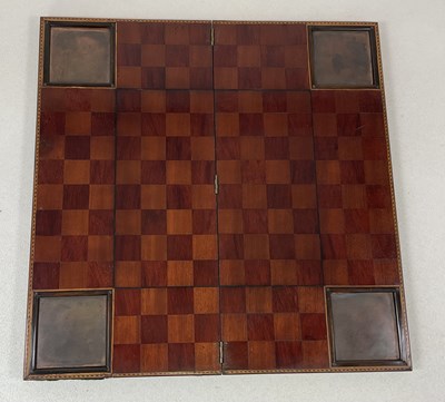 Lot 21 - An unusual early 20th century mahogany folding...