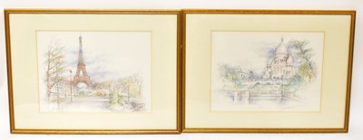 Lot 631 - Four 20th century colour lithographic prints...