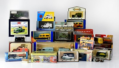 Lot 315 - A quantity of boxed diecast model Land Rover...