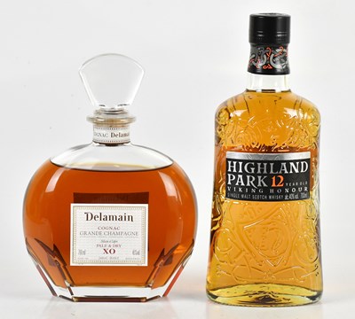 Lot 884 - WHISKY; a single bottle Highland Park 12 years...