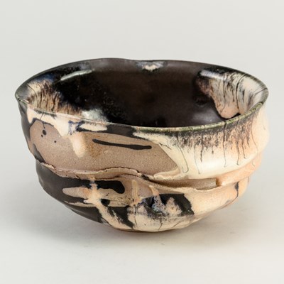 Lot 145 - CLAUDE CHAMPY (born 1944); a stoneware chawan...