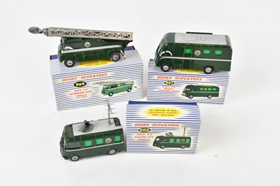 Lot 928 - DINKY SUPERTOYS; three boxed models 967 B.B.C...