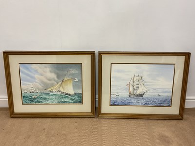 Lot 350 - JOHN WHALE (British, born 1919); a pair of...