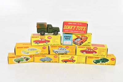 Lot 907 - DINKY TOYS; ten boxed diecast vehicles...