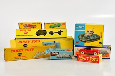 Lot 908 - DINKY TOYS; a collection of diecast vehicles...