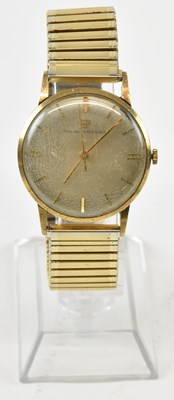 Lot 1023 - GIRARD-PERREGAUX; a 9ct yellow gold...