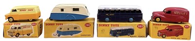 Lot 562 - DINKY TOYS; a boxed Austin Van, 'Nestle', 471,...