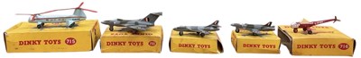 Lot 538 - DINKY TOYS; a boxed Bristol 173 Helicopter,...