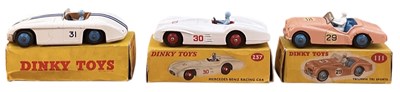 Lot 543 - DINKY TOYS; a boxed Mercedes-Benz Racing Car,...