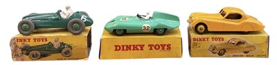 Lot 544 - DINKY TOYS; a boxed Cooper-Bristol Racing Car,...