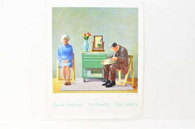 Lot 233 - AFTER DAVID HOCKNEY OM CH RA (born 1937); an...