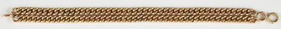 Lot 799 - A 19th century 9ct rose gold double chain...