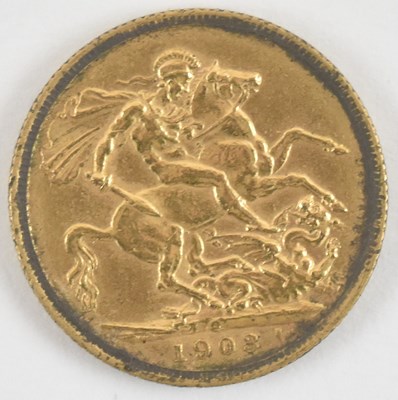 Lot 977 - An Edward VII full sovereign, 1903, Sydney Mint.