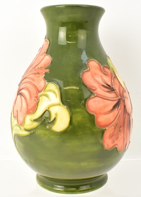 Lot 644 - MOORCROFT; a William Moorcroft pottery vase of...