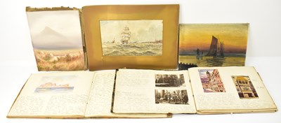 Lot 473 - Two early 20th century travel albums, Austria...