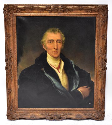 Lot 372 - AFTER SIR THOMAS LAWRENCE; oil on canvas, a...