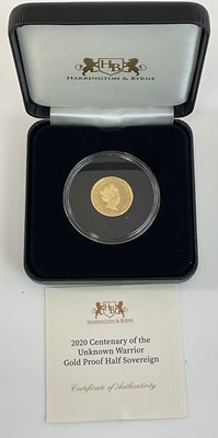 Lot 375 - An Elizabeth II encapsulated proof half...