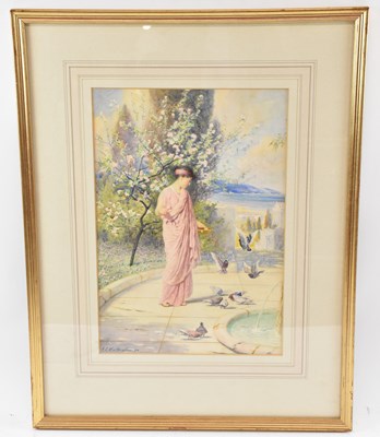 Lot 199 - ALFRED C WEATHERSTONE (1888-1929); watercolour,...