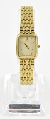 Lot 1059 - A lady's gold plated Citizen Eco-Drive...