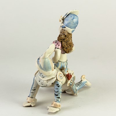 Lot 272 - HILARY BROCK (born 1933); a porcelain figure...