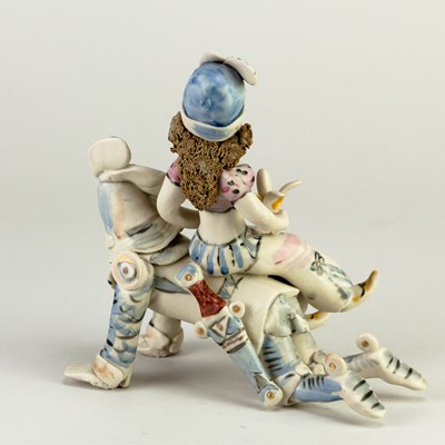 Lot 272 - HILARY BROCK (born 1933); a porcelain figure...