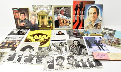 Lot 477 - A collection of pop and rock memorabilia...