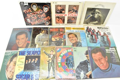 Lot 480 - A group of fourteen pop vinyl LPs from the...