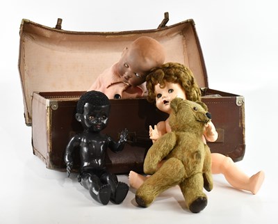 Lot 1158 - A small collection of toys comprising an...