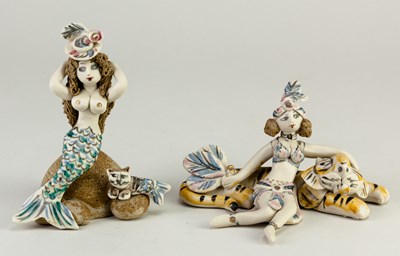 Lot 268 - HILARY BROCK (born 1933); a porcelain figure...