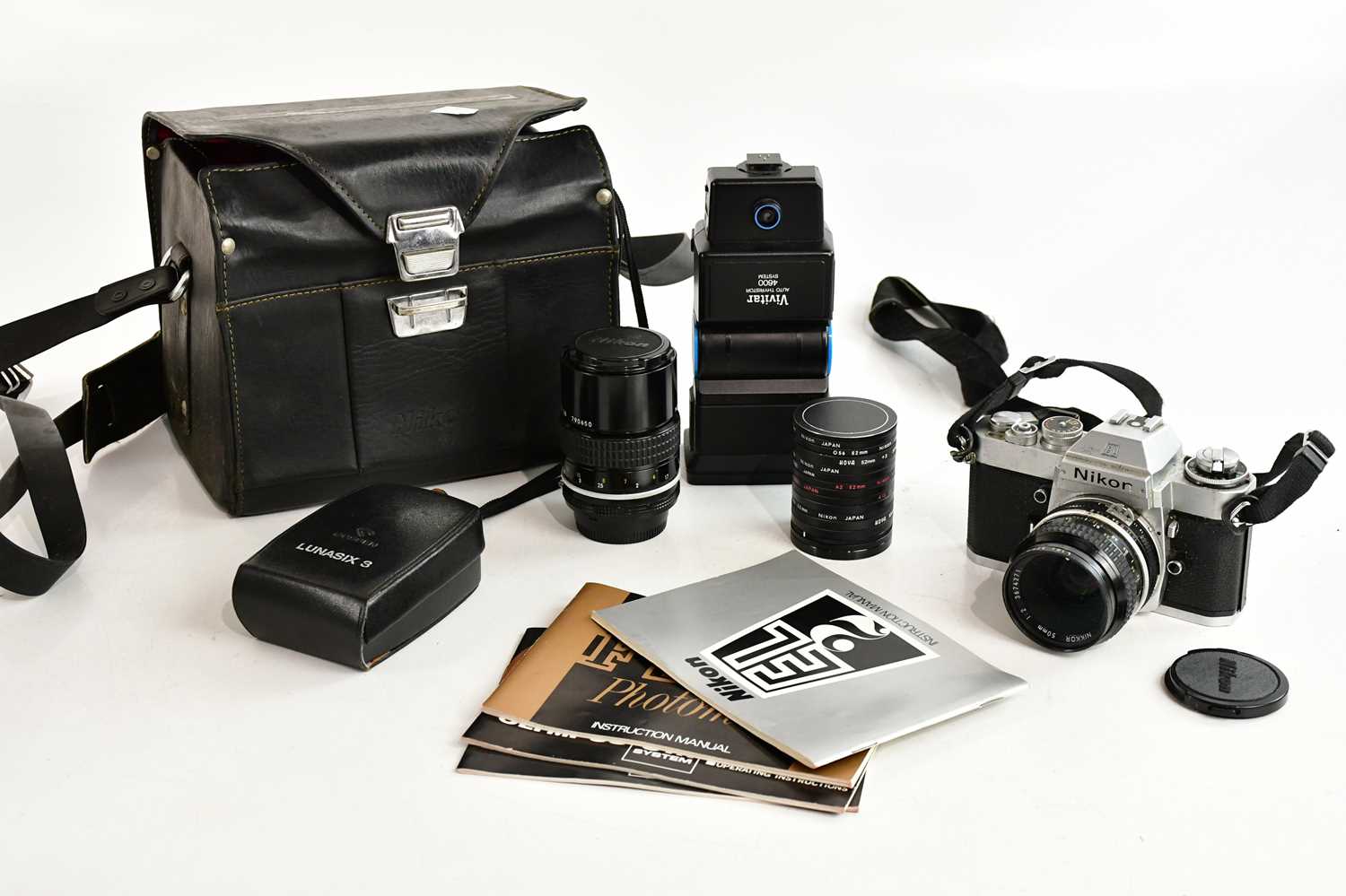 Nikon EL2 El 2 Reflex 35mm Corps Caméra à Film Argent 7852137 Nikon EL2 El 2 Reflex 35mm Corps Caméra à Film Argent 7852137