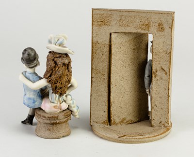 Lot 275 - HILARY BROCK (born 1933); a porcelain figure...