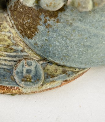 Lot 283 - HILARY BROCK (born 1933); two stoneware...
