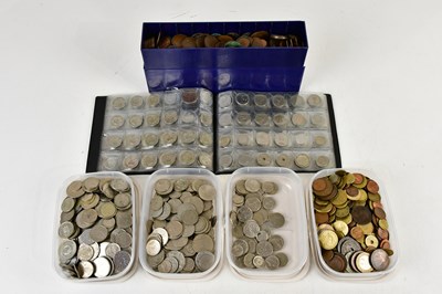 Lot 641 - A collection of British and foreign coins...