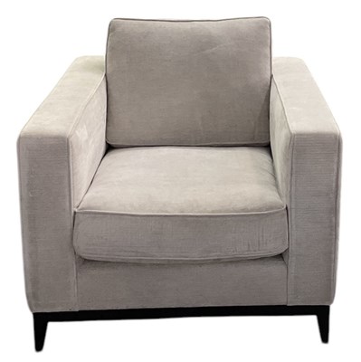 Lot 35 - THE SOFA & CHAIR COMPANY; a modern grey...