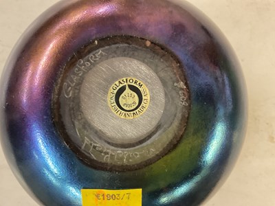Lot 653 - JOHN DITCHFIELD FOR GLASFORM; a large bulbous...