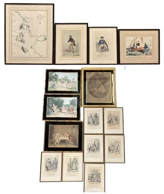 Lot 238 - A 19th century Chart of the Grecian Shores...