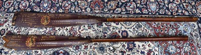 Lot 148 - SELWYN COLLEGE; a pair of 19th century college...