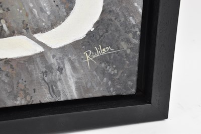 Lot 255 - ROZ WILSON; oil on canvas, '1967 Shelby...